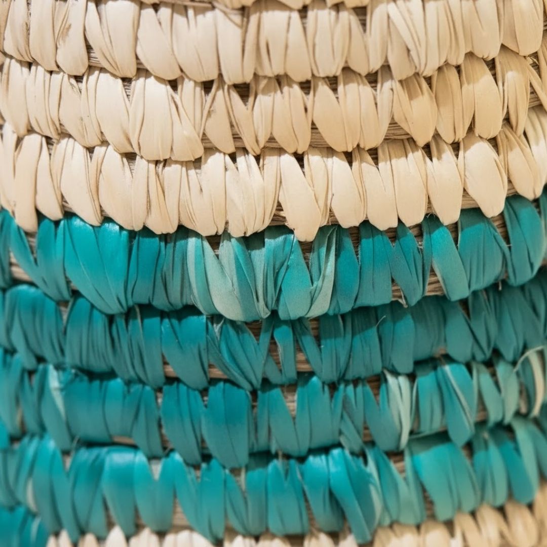 Eco-Friendly Palm Leaf Basket